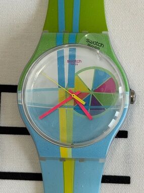 Swatch CAIPI SUOW124 Multicolor Swiss Quartz
Watch 41mm -  New